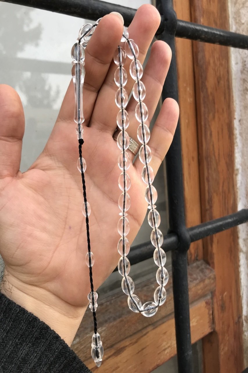 Şeffaf Tonda, Sistem Püsküllü Beyrut Damlası Kehribar