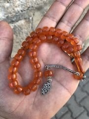 Bilekboy Orijinal Sıkma Kehribar Tesbih