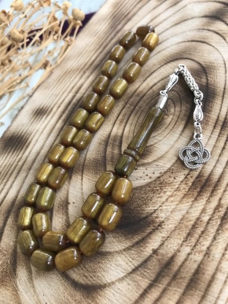 Kapsül Kesim İran Bağası Toz Kehribar Tesbih