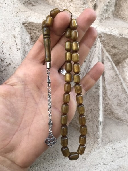 Kapsül Kesim İran Bağası Toz Kehribar Tesbih