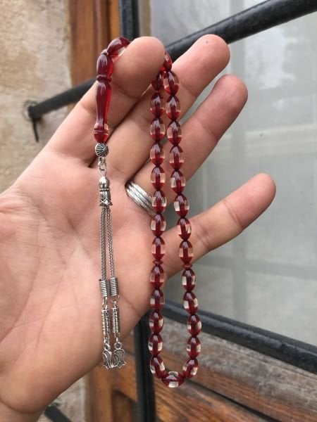 Sürmeli Model  Toz Kehribar Tesbih