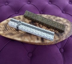 Açık Yeşil Tonda Kesme Kapsül Model İran Bağası Toz Kehribar Tesbih