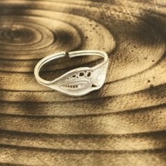 925 Ayar Gümüş Özel Telkâri İşçilik Bayan Yüzük