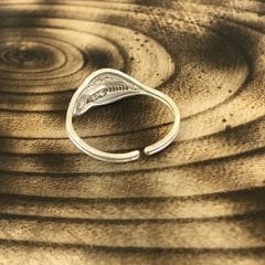 925 Ayar Gümüş Özel Telkâri İşçilik Bayan Yüzük