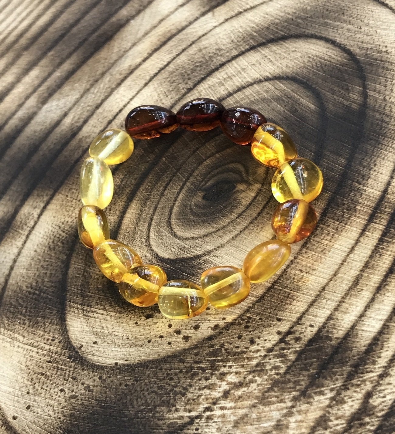 Sertifikalı Orijinal Kehribar Bebek Bilekliği