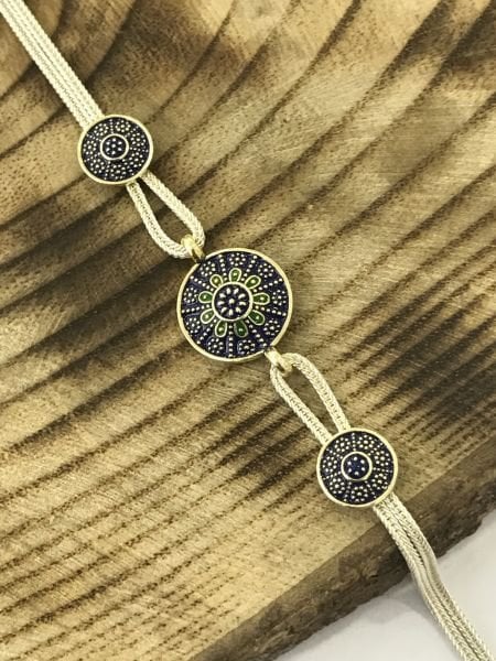 925 Ayar Gümüş Midyat Hasırı Bayan Gümüş Bileklik