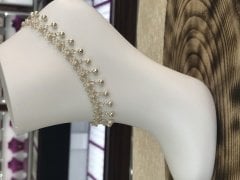 925 Ayar Gümüş Sık Toplu Kişniş Model Halhal