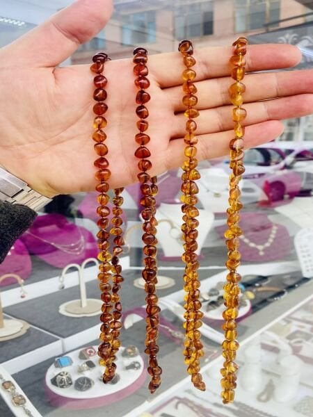 Orijinal Sertifikalı Damla Kehribar Kolye